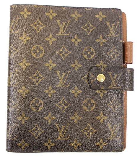 Louis Vuitton Authentic Vintage Monogram Zip Day Planner